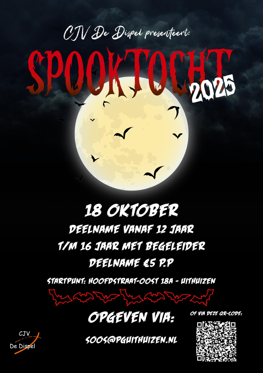 Spooktocht CJV De Dispel